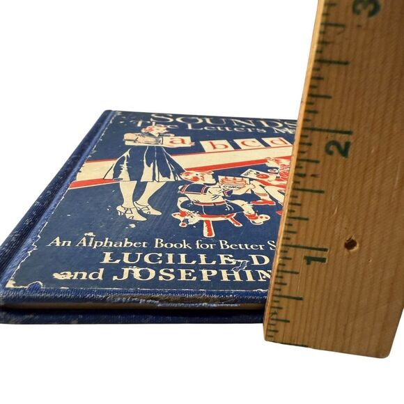 1949 SOUNDS THE LETTERS MAKE by L D Schoolfield and J B Timberlake 1st Ed HBDJ - Picture 3 of 9
